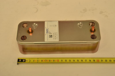 Теплообменник ГВС на 20 пластин Baxi